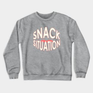 Snack Situation logo Crewneck Sweatshirt